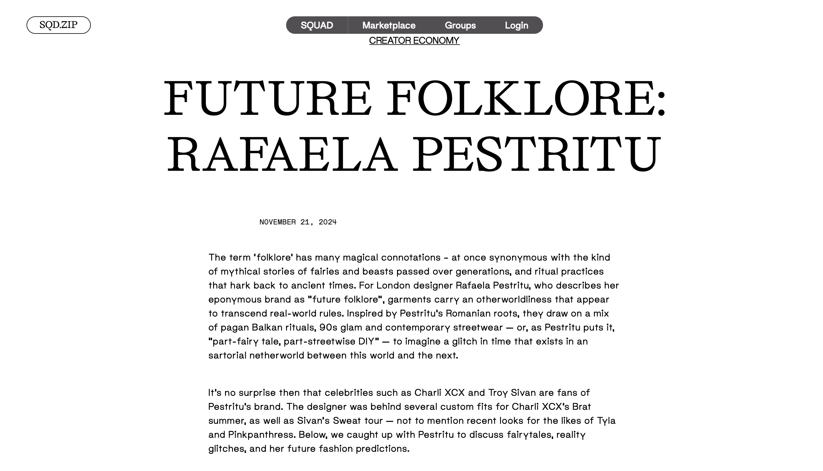 Future Folklore