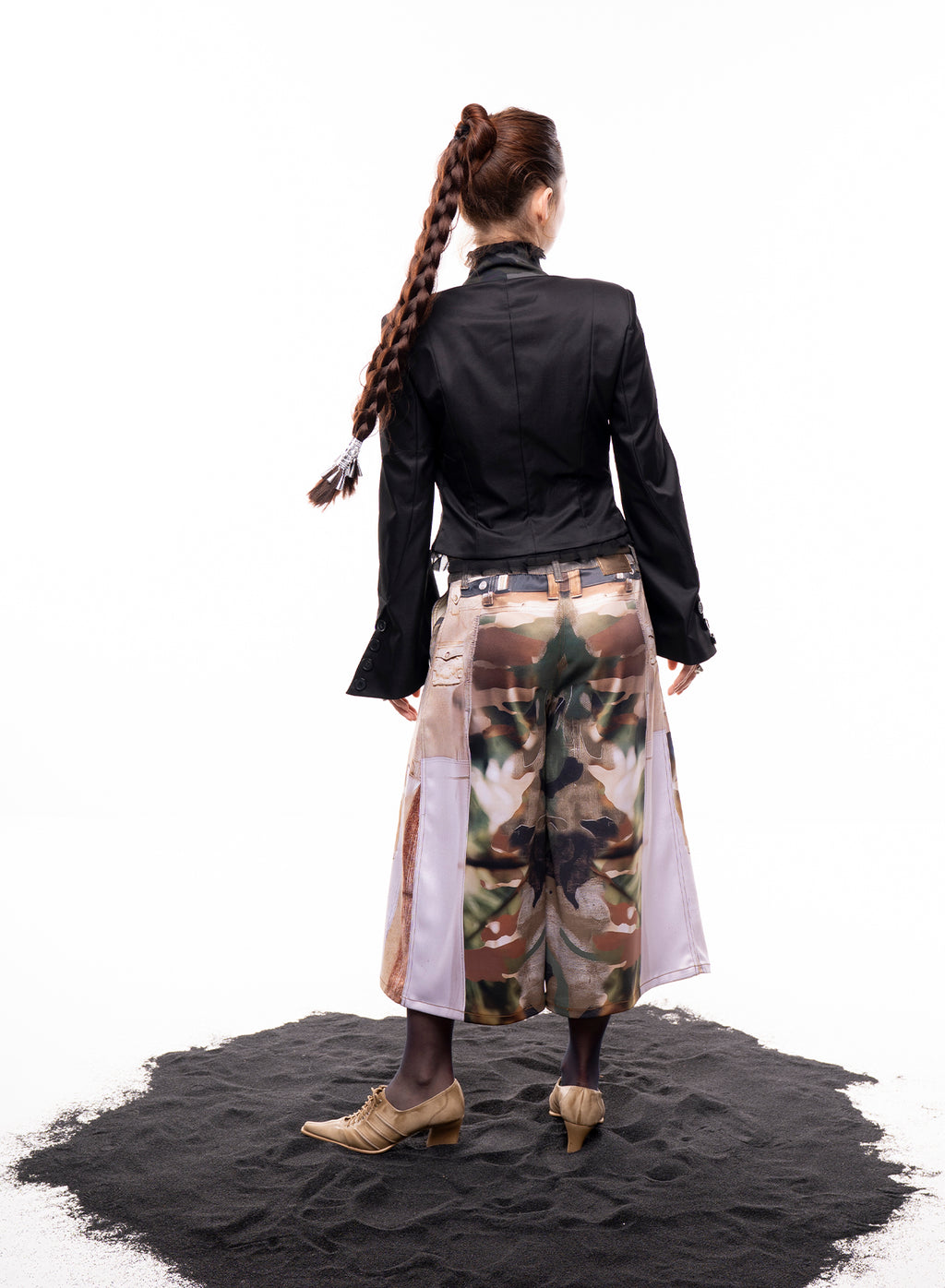 Printed Army 3/4 Trousers