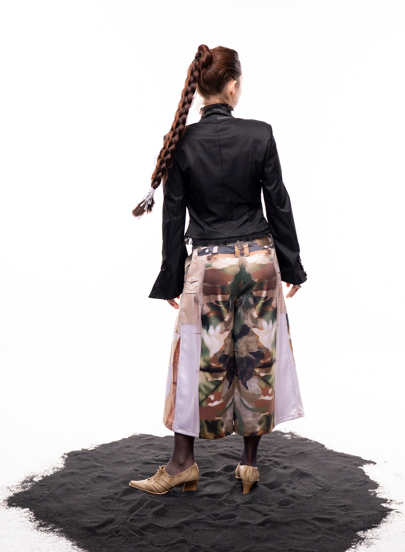 Printed Army 3/4 Trousers